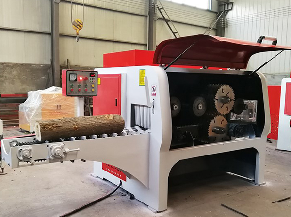 新型木工圆木多片锯